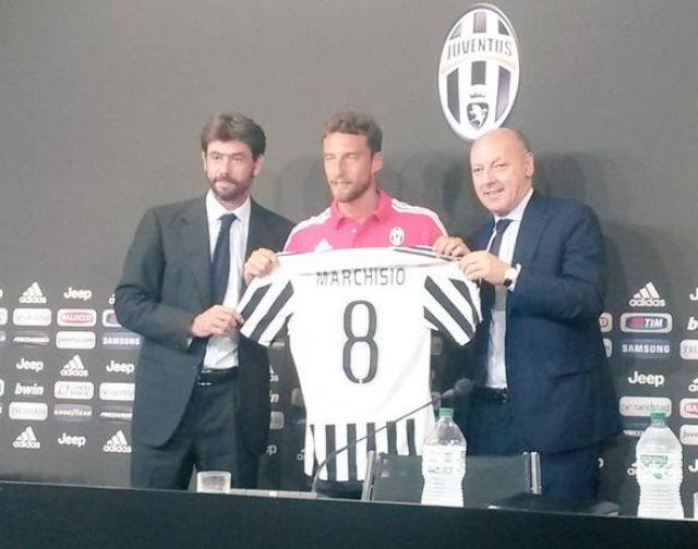 Criado na base da Velha Senhora, Marchisio vibra por seguir no clube por mais cinco temporadas