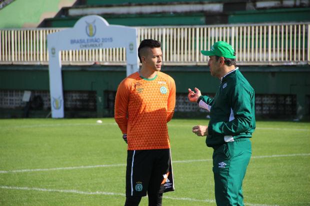 O goleiro Danilo projeta um bom resultado da Chapecoense no clássico contra o Avaí