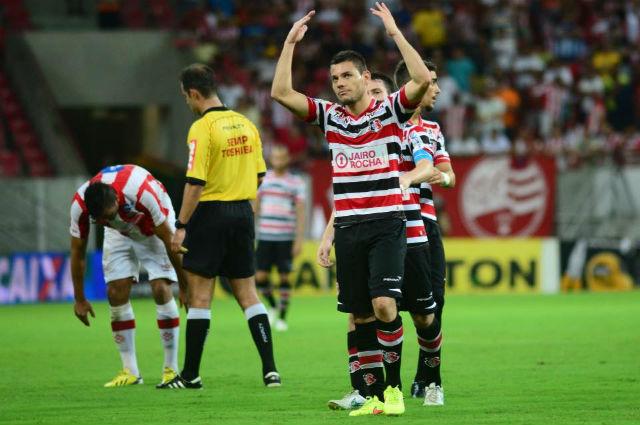 Santa Cruz não conseguiu vencer clássico e desperdiçou chance de subir na tabela (Foto: Santa Cruz/Anderson Stevens)