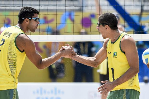 Álvaro e Vitor Felipe começaram com o