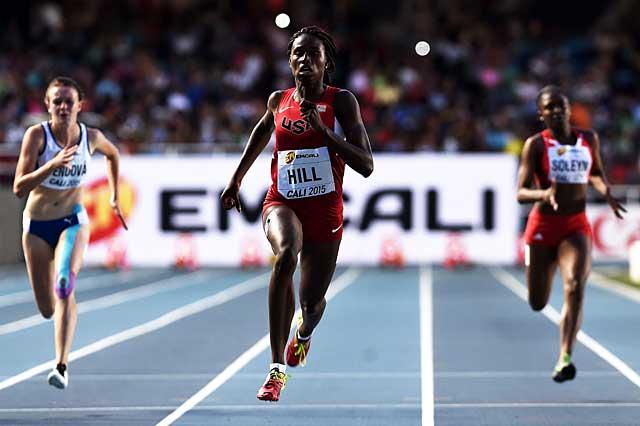 A revelação norte-americana Candace Hill vai confirmando um início de carreira arrasador no atletismo