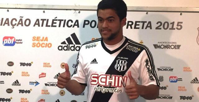 Felipe foi apresentado oficialmente nesta quinta-feira e já pode estrear domingo (Foto: PontePress/Rodrigo Ceregatti)