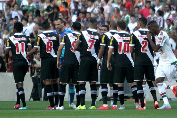 Elenco do Vasco agora se prepara para jogar pela Copa do Brasil (Foto: Paulo Fernandes)