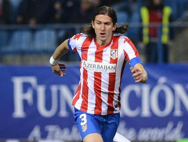 O lateral esquerdo Filipe Luís está de volta ao Atlético de Madri após um ano (Foto: Pierre-Philippe Marcou)