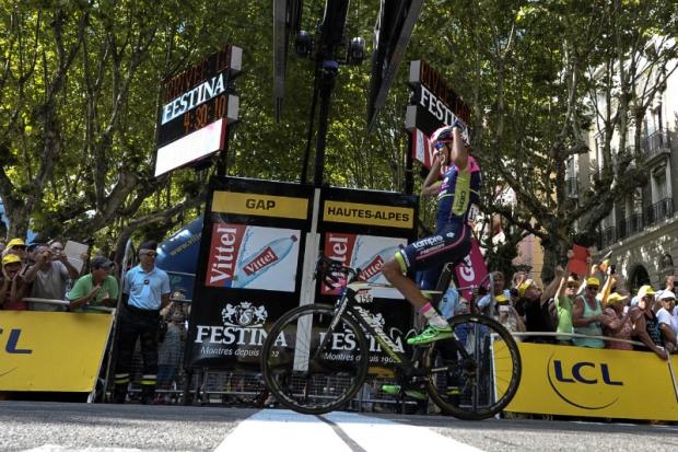 Rubén Plaza Molina venceu escapado do pelotão na 16ª etapa da Volta da França