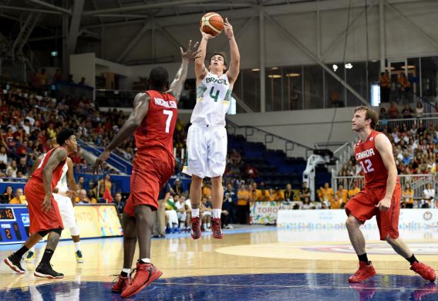 Título é o sexto do Brasil em Jogos Pan-Americanos (Foto: Harry How/AFP)