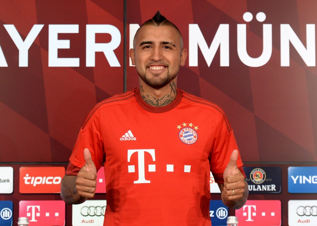 Vidal chegou ao Bayern há sete meses, e já pode estar de saída (Foto: CHRISTOF STACHE/AFP)