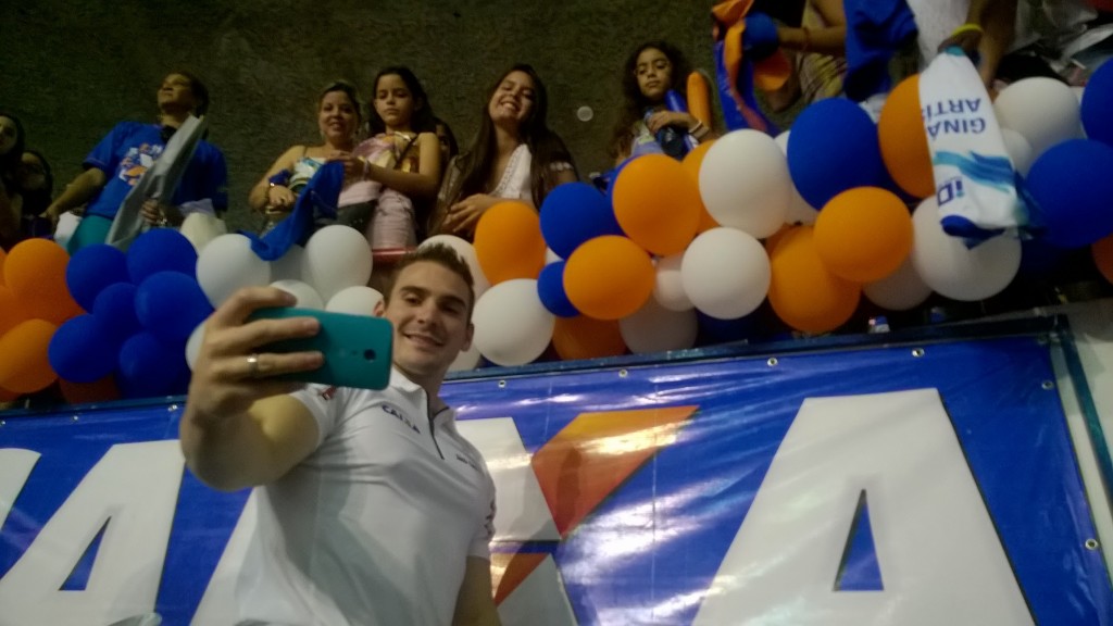 Arthur Zanetti confirmou o favoritismo e levou o ouro (Foto: Elisson Melo/Divulgação)