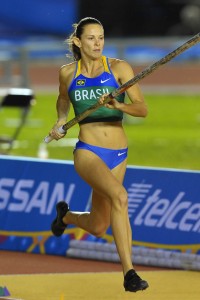 A veterana Fabiana Murer é uma das atletas convocadas para o Mundial de Atletismo (Foto: Wagner Carmo/CBAt)