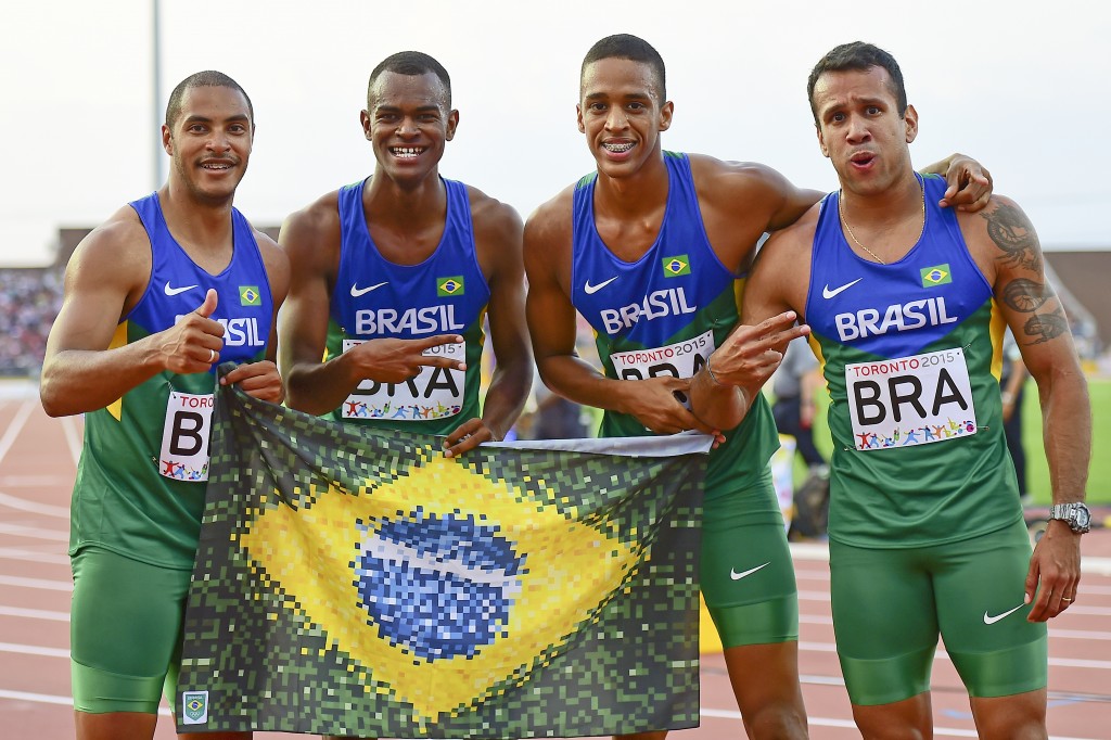 Brasileiros levaram a prata no revezamento 4x100 no Pan de Toronto (Foto:  A veterana Fabiana Murer é uma das atletas convocadas para o Mundial de Atletismo (Foto: Wagner Carmo/CBAt)