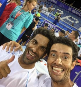 Com Maximo Gonzalez, duplista brasileiro triunfou em Umag. (Foto: Divulgação)