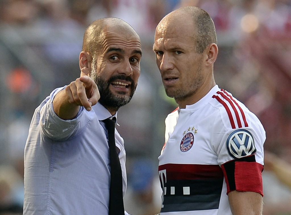 Guardiola espera liderar Bayern em mais uma conquista no Campeonato Alemão  (Foto: Thomas Kienzle/AFP)