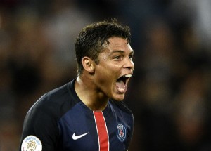 Thiago Silva está fora da partida contra o Toulouse, pela Copa da França (Foto: Franck Fife/AFP)