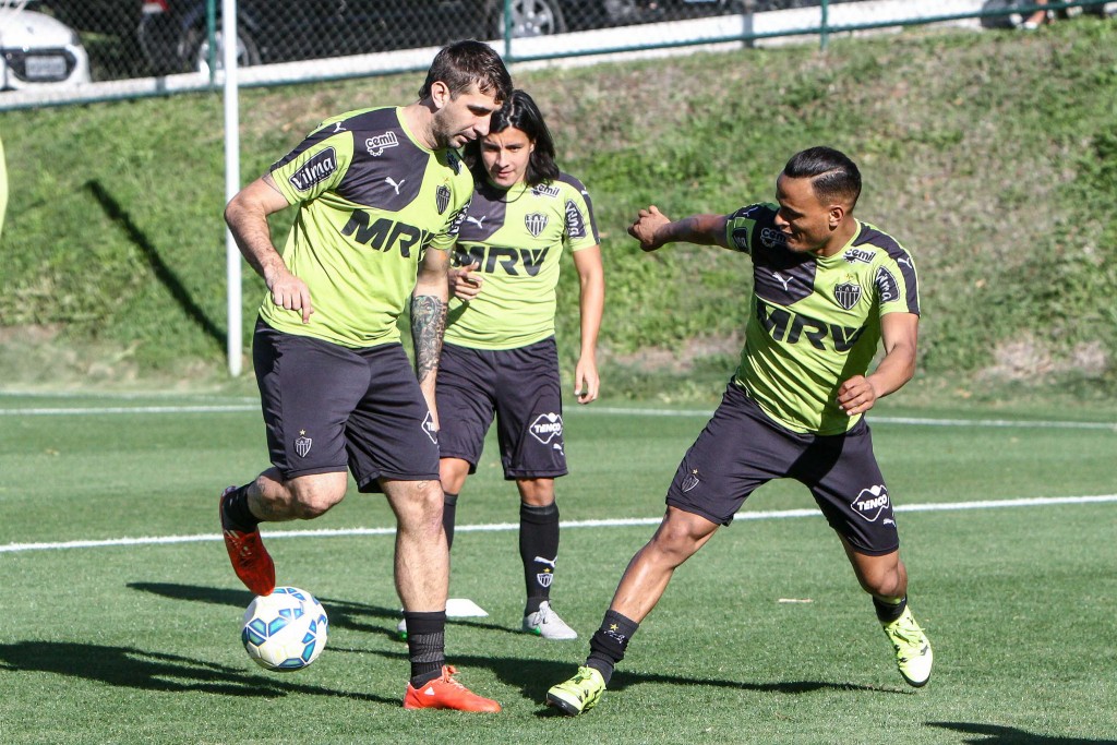 Galo finalizou preparativos com treinos específicos e um rachão (Foto: Bruno Cantini/Atlético MG)