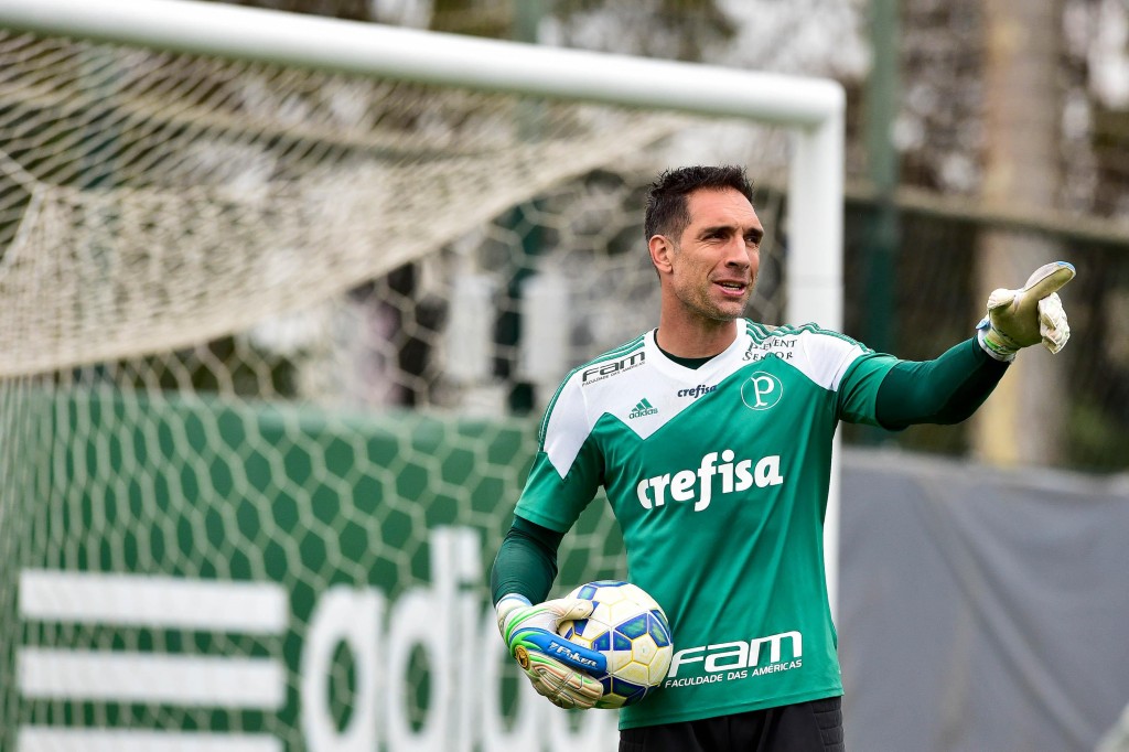Goleiro Fernando Prass negocia renovação de seu contrato. (Foto: Fernando Dantas/Gazeta Press)