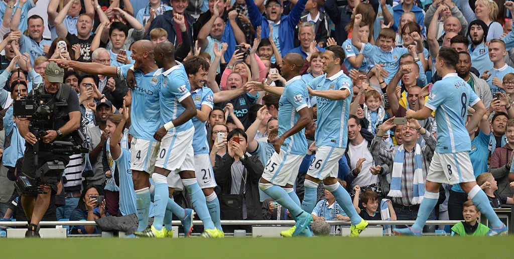 Manchester City teve um dos melhores inícios de temporada no Inglês (Foto: Oli Scarff/AFP)