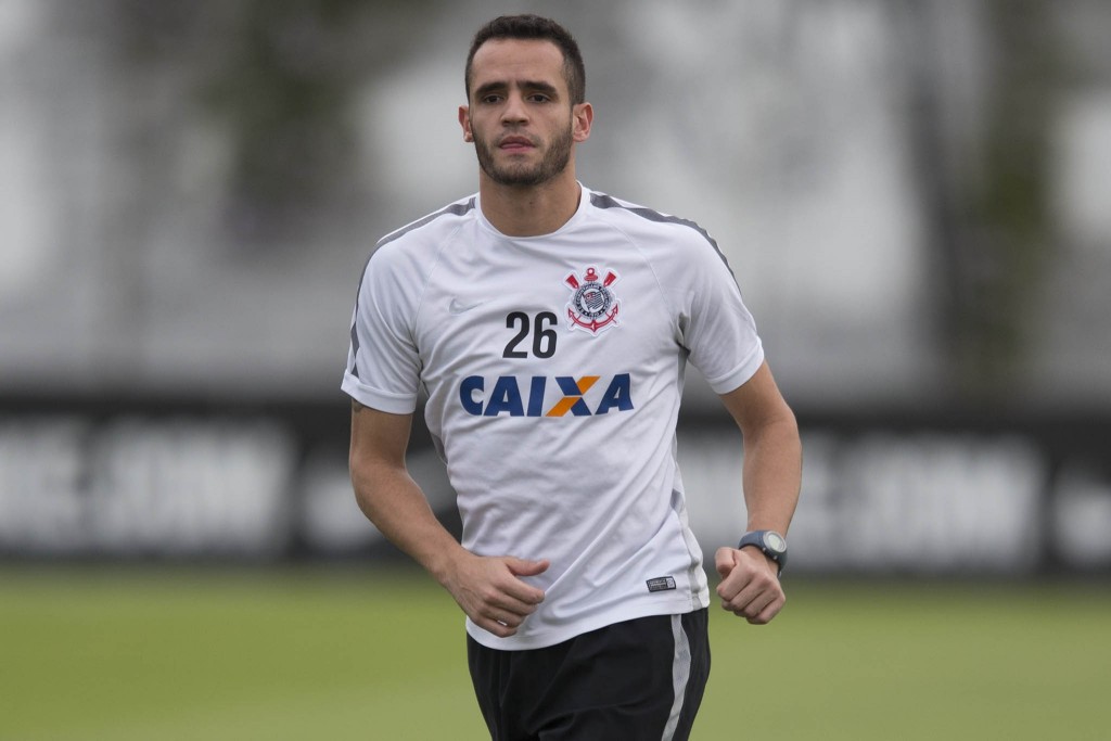 Renato Augusto procurou mostrar respeito ao bicampeão (foto: Daniel Augusto Jr./Agência Corinthians)