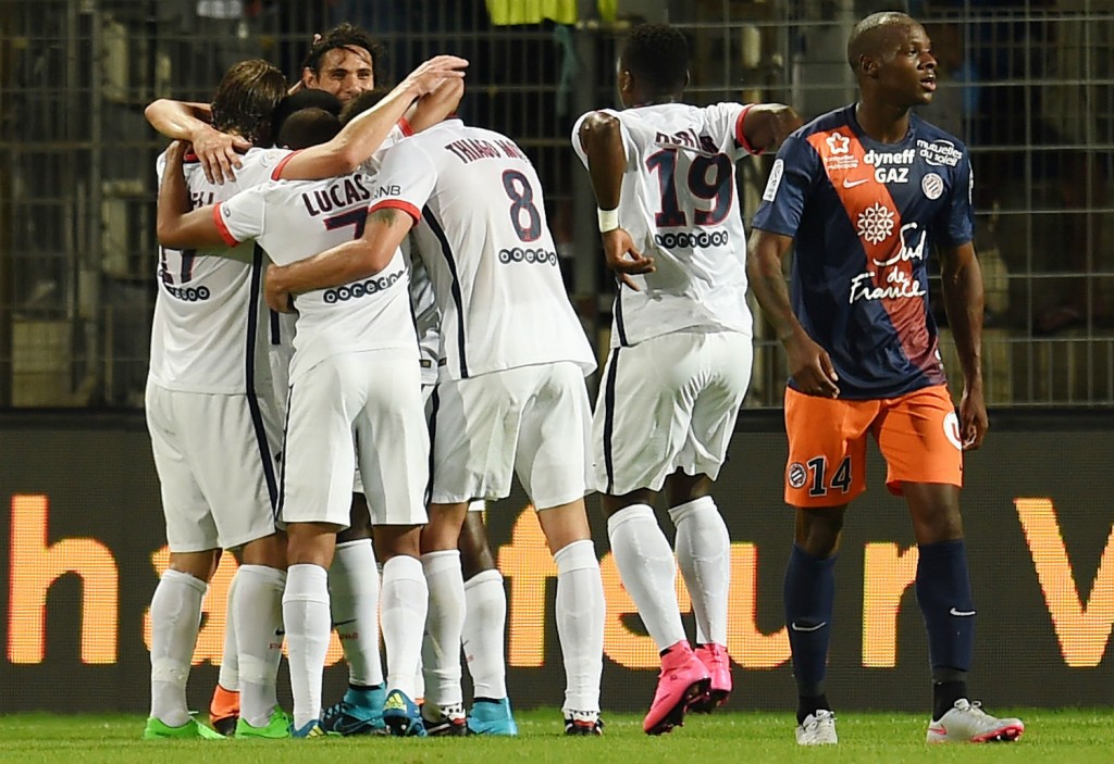 Matuidi marcou o gol da vitória do Paris Saint-Germain (Foto: Pascal Guyot/AFP)