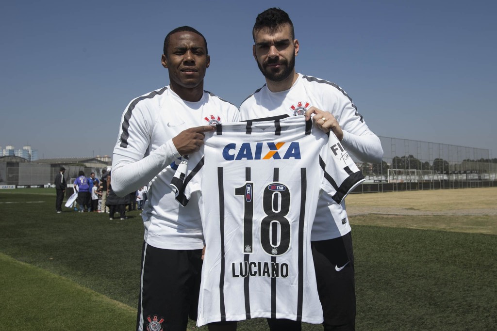 Atletas do Corinthians esperam suprir ausência prolongada de Luciano (foto: Daniel Augusto Jr./Agência Corinthians)