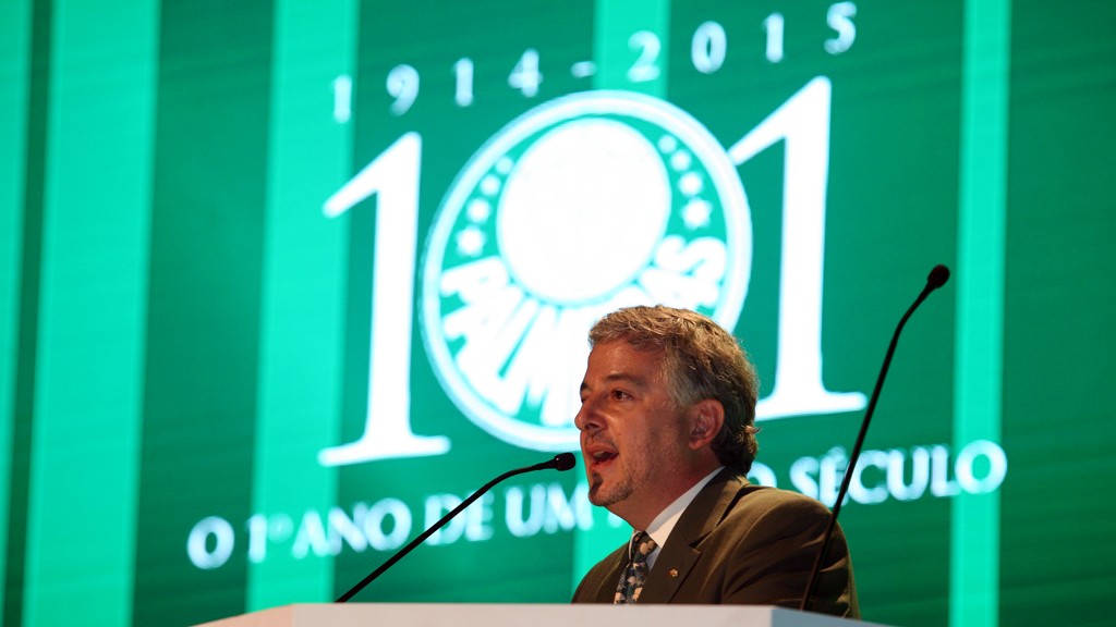Nobre crê que líder atual pode cair de desempenho como fez o Verdão há seis anos (Foto: Fabio Menotti/Ag Palmeiras/Divulgação)