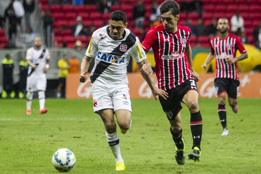 São Paulo derrotou o Vasco por 4 a 0 na 12ª rodada do Brasileirão (Foto: Paulo Fernandes/Vasco)