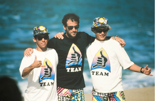 Alfio Lagnado levou Fábio Gouveia e Teco Padaratz para o WCT, abrindo as portas para outros brasileiros (Foto: Acervo Pessoal)