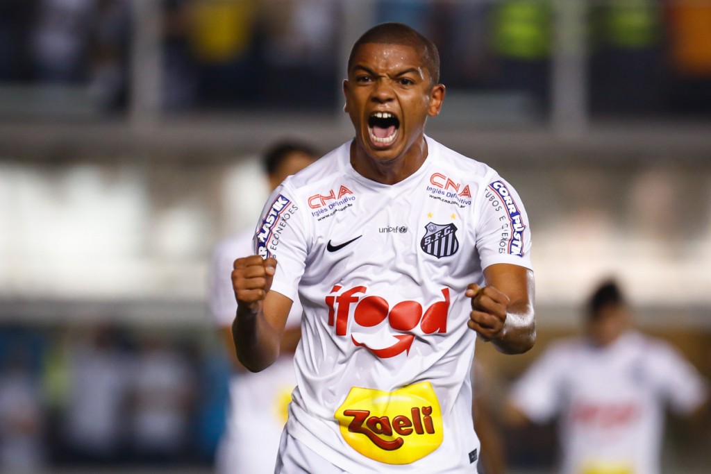 O zagueiro David Braz (Foto: Ricardo Saibun/Santos FC)