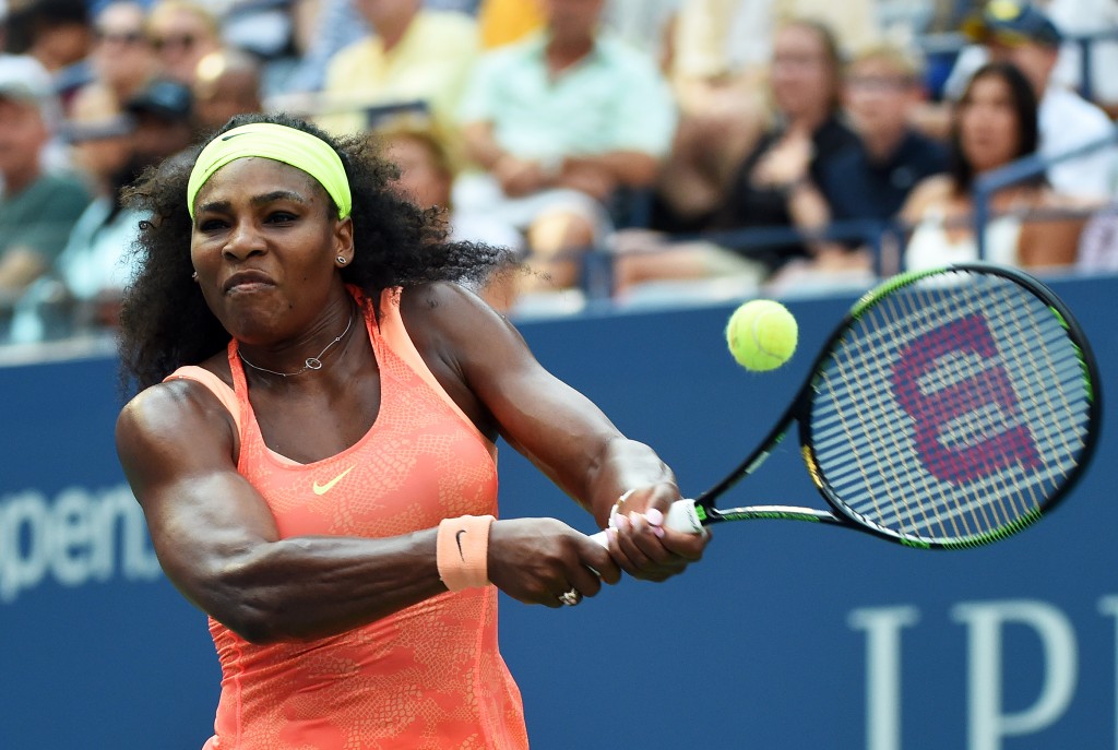 Serena Williams venceu a holandesa Kiki Bertens e segue para a terceira rodada do Aberto dos Estados Unidos. (Foto: Jewel Samad/AFP) 