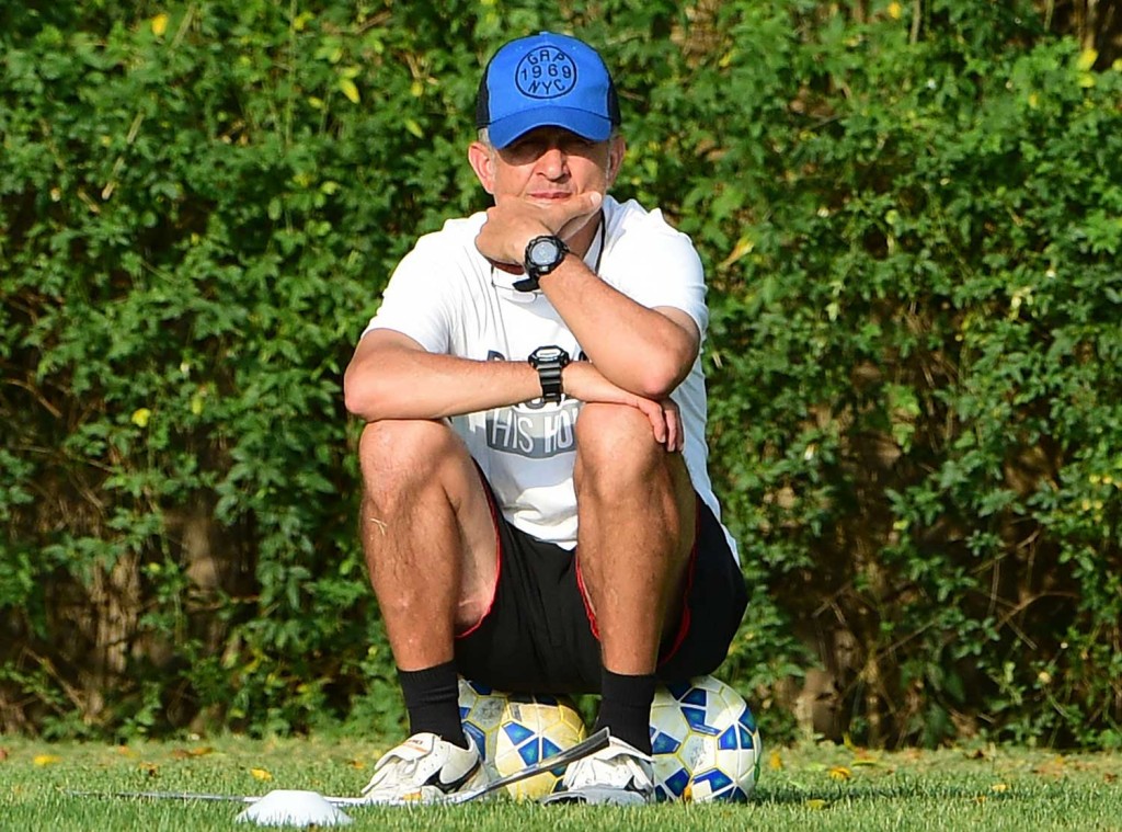 O técnico Juan Carlos Osorio sofre com pitacos de pessoas ligadas à diretoria, mas Aidar diz que ele precisa se acostumar com isso (Foto; Sergio Barzaghi/Gazeta Press)