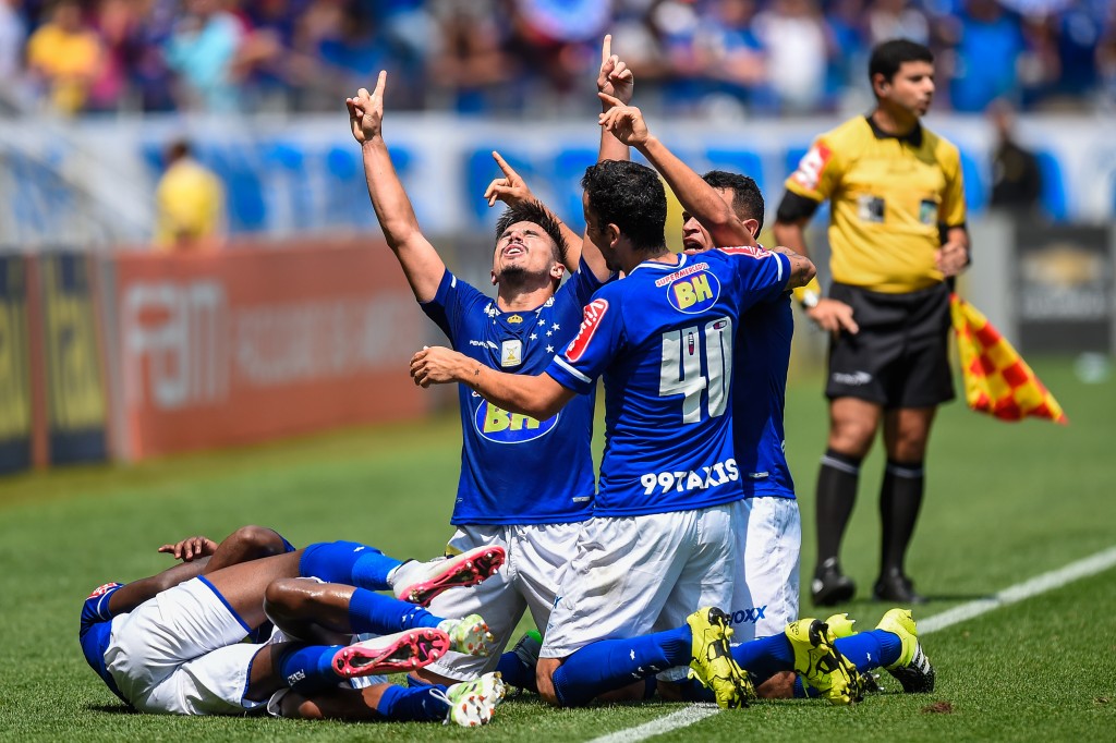 O atacante Willian marcou quatro gols neste domingo após ficar 156 dias sem balançar as redes (Foto: Fred Magno/Light Press/Cruzeiro)