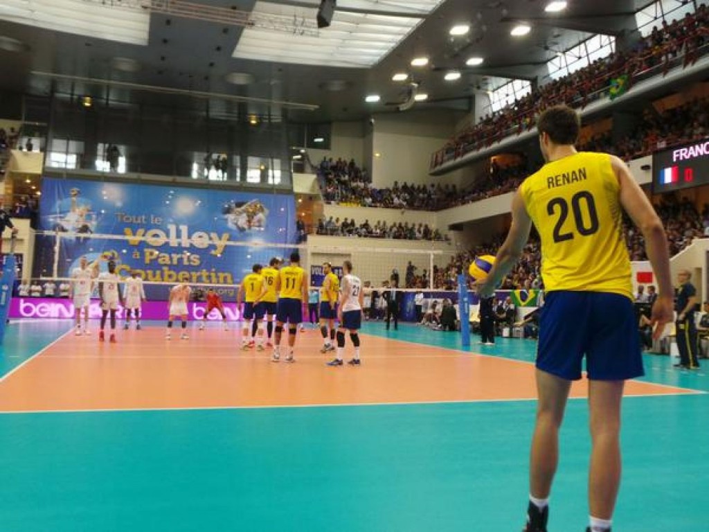 Brasil acabou derrotado pela França por 3 sets a 2 (Foto: Divulgação/Federação Francesa)