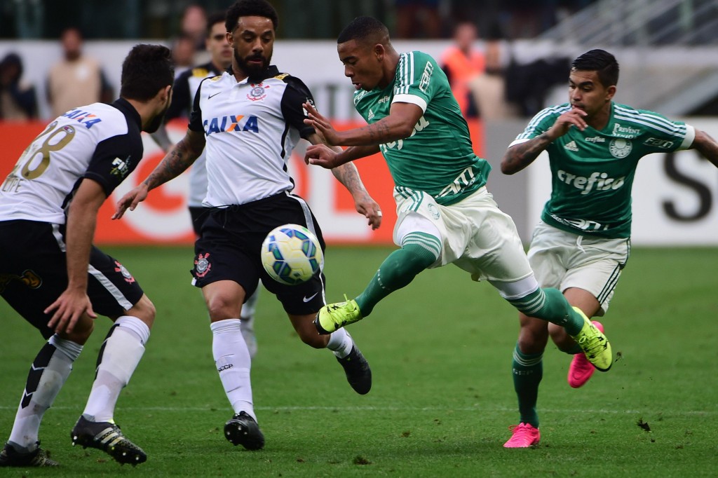 Gabriel Jesus será um dos desfalques do Palmeiras em Porto Alegre (foto: Djalma Vassão/Gazeta Press)