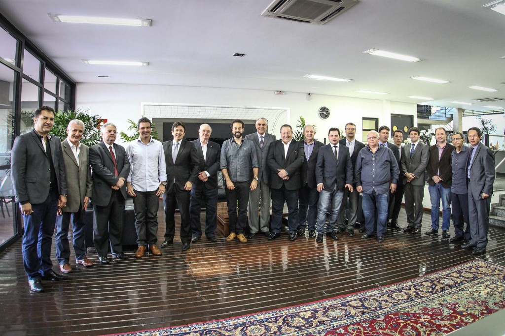 Dirigentes de 11 clubes já haviam se reunido em agosto na Cidade do Galo para discutir termos da Liga Sul-Minas (Foto: Bruno Cantini / Atlético-MG)