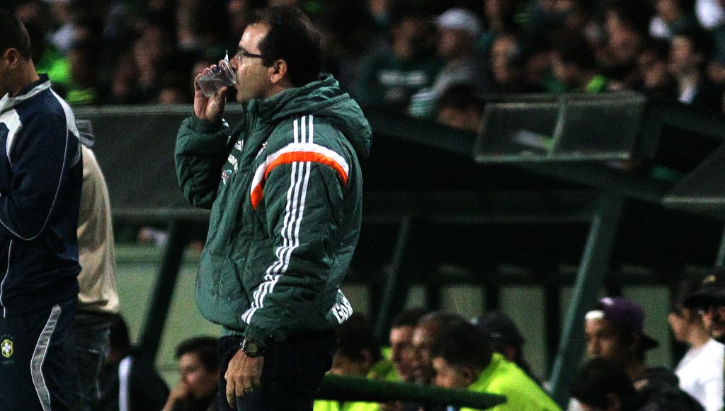 Enderson aprovou atuação e só lamentou o empate no Couto Pereira (Foto: Nelson Perez/Fluminense F.C.)