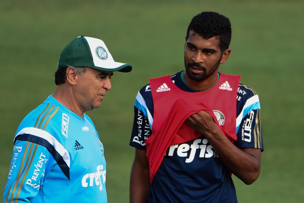 Volante Thiago Santos será mantido pelo técnico Oswaldo de Oliveira. (Foto: Djalma Vassão/Gazeta Press)
