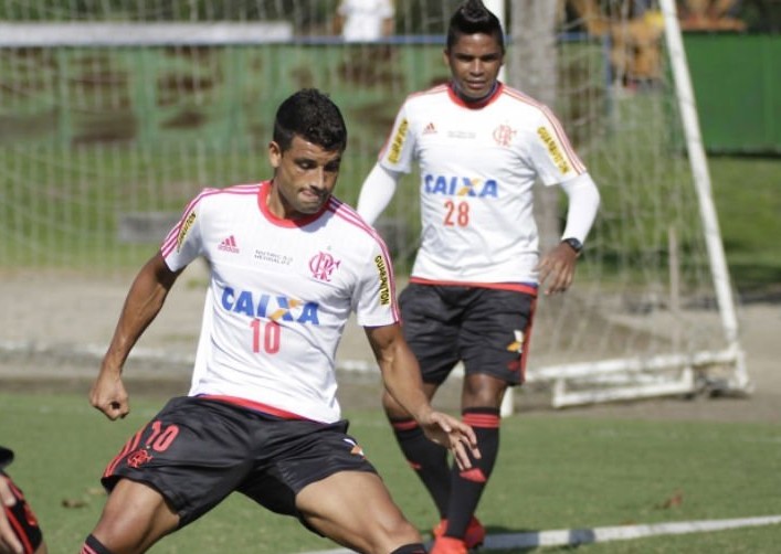 Meia pode pintar como substituto de Alan Patrick (Foto: Gilvan de Souza/Flamengo)