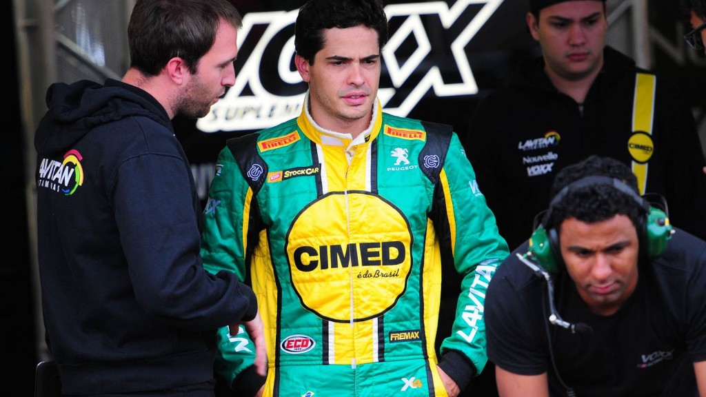 Líder do campeonato, Marcos Gomes venceu a primeira prova em Campo Grande (Foto: Divulgação/Vicar)