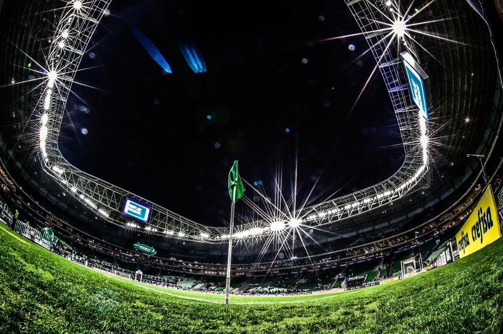 Gramado do Palestra Itália será castigado em shows neste mês (foto: Fernando Dantas/Gazeta Press)