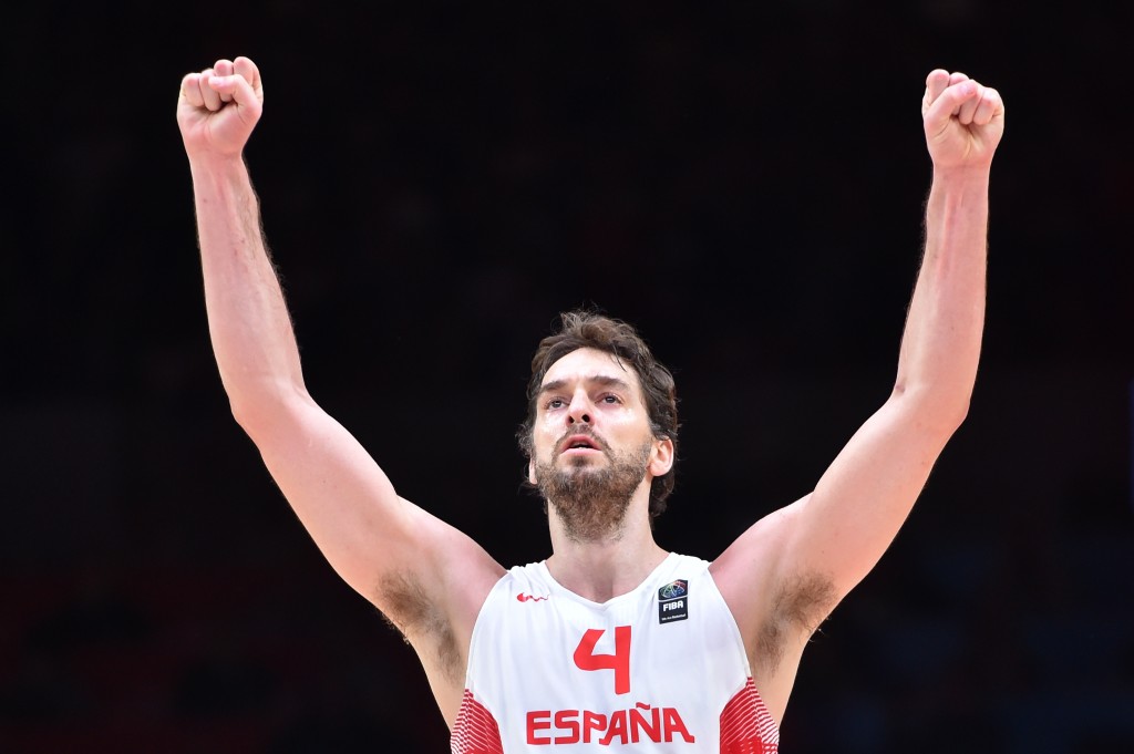 Pau Gasol é o maior nome da história do basquete espanhol (Foto: PHILIPPE HUGUEN/AFP)