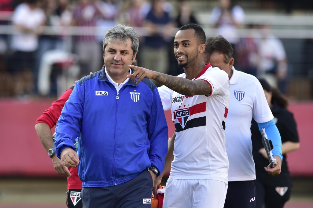 Wesley já havia encontrado o técnico Gilson Kleina no primeiro turno do Brasileiro (Foto: Fernando Dantas/Gazeta Press)