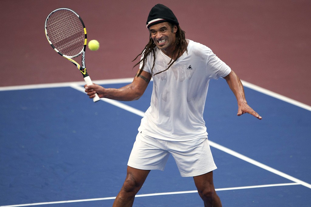 Yannick Noah substituirá Arnaud Clement, após fracasso na Davis deste ano (Foto: BERTRAND LANGLOIS/AFP)