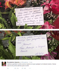 R10, Tais Araújo e Lázaro Ramos trocam correspondências de forma amistosa (Foto: Reprodução/Twitter)