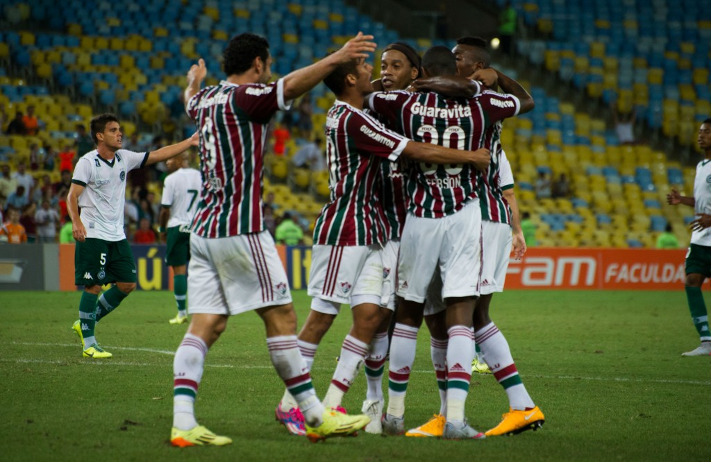 A vitória por 1 a 0 sobre o Goiás foi a primeira do Fluminense no returno do Campeonato Brasileiro (Foto: Bruno Haddad/Fluminense)