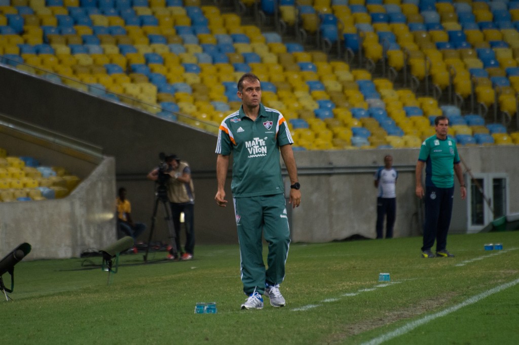 Eduardo Baptista acredita que o Fluminense administrará bem os desfalques de três titulares (Foto: Bruno Haddad/Fluminense)