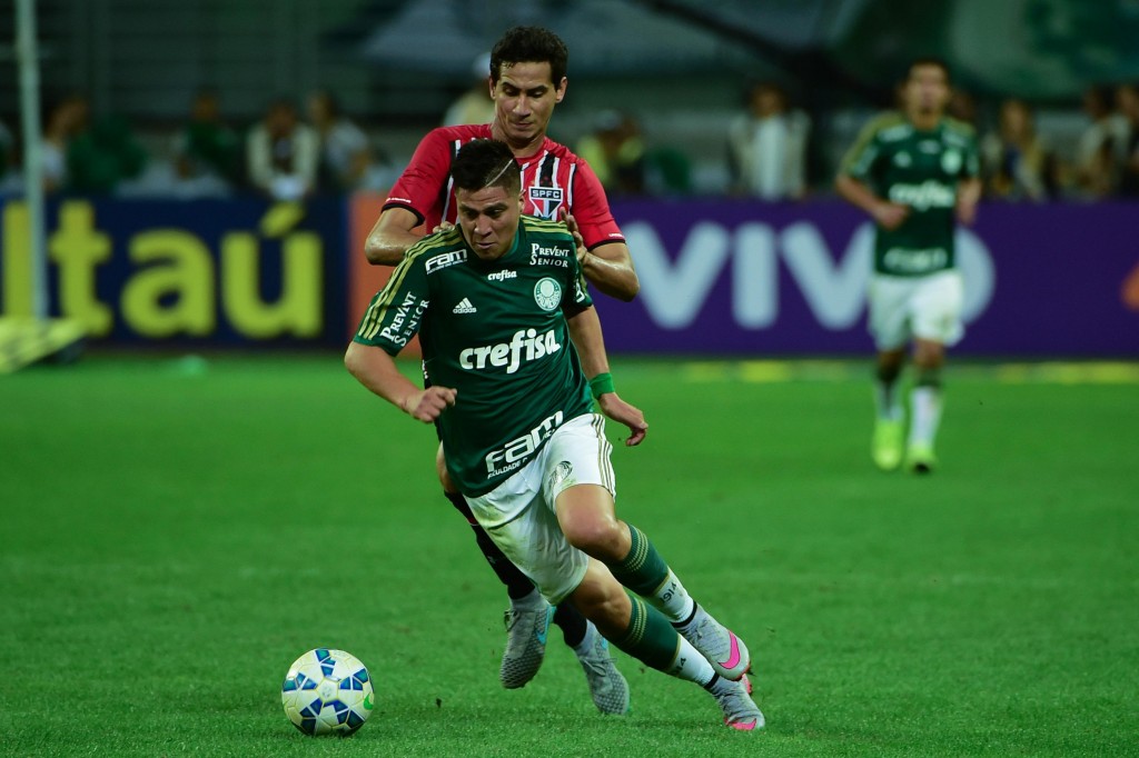 No primeiro turno do Brasileiro, o Palmeiras goleou o São Paulo por 4 a 0 (Foto: Djalma Vassão/Gazeta Press)