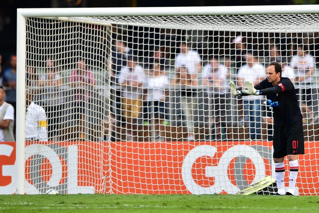 O erro de Rogério Ceni frustrou os planos do São Paulo contra o Palmeiras (Foto: Fernando Dantas/Gazeta Press)