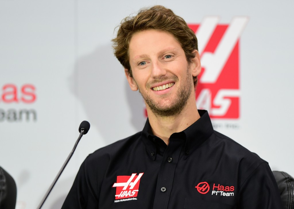 O piloto Romain Grosjean será titular da estreante Haas em 2016 (foto: AFP)