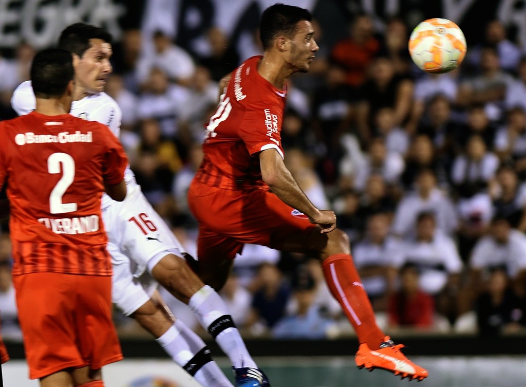 O Independiente assegurou vaga para enfrentar o Santa Fe-COL nas quartas (Foto: AFP/Norberto Duarte)
