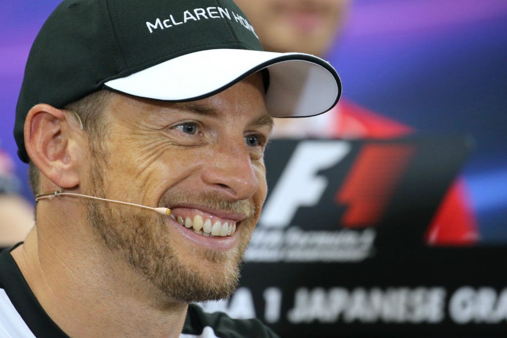 Com 35 anos, o britânico Jenson Button renovou contrato com a McLaren por mais uma temporada (Foto: Yuriko Nakao/AFP)