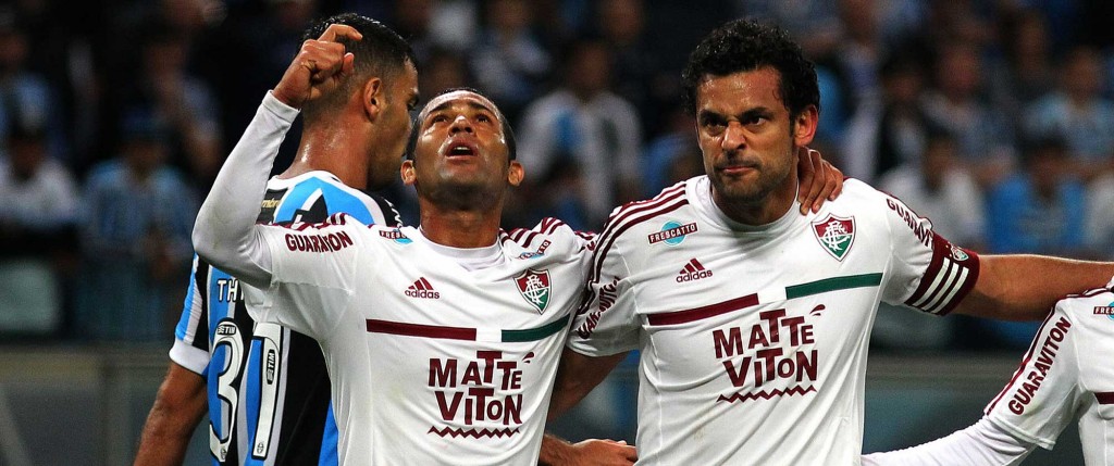 O Fluminense saiu na frente com gol de Fred e soube segurar a pressão do Grêmio (Foto: Nelson Perez/FFC)